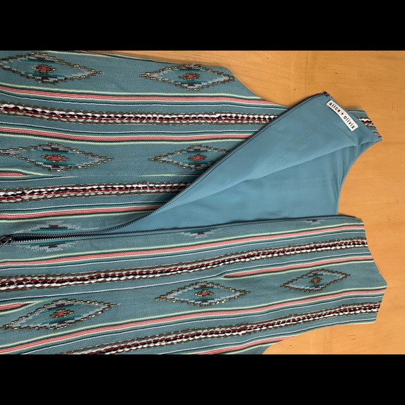 Alice + Olivia, Clyde shift dress, multicolored and beaded - Picture 4 of 10